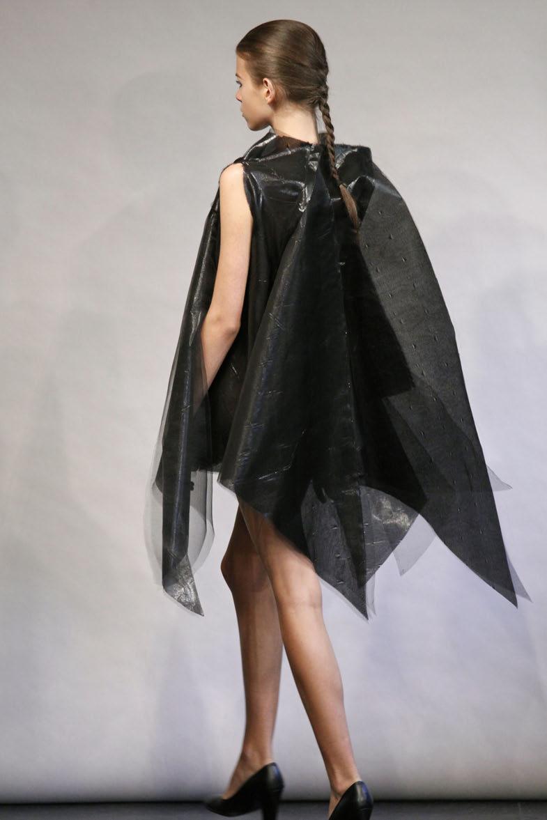 one-size-fits-all principle of sizing can be compared to the strategies of Issey Miyake.