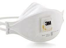 Respirators FALL / WINTER FLYER Conformable Nose Clip Cool Flow Exhalation Valve Three Panel Advanced Electret Media Respirators for Dusty Conditions The use of N-Series Respirators is typically