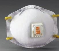 When choosing a Respirator for Dusty Conditions, consider the following features: 3M Cool Flow Exhalation Valve A patented one-way valve for easy exhalation and cool, dry comfort.