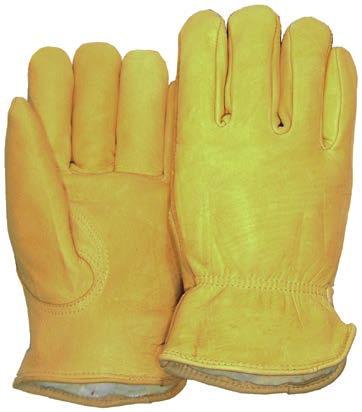 38019 Large 38020 XL 38021 2XL 38022 3XL Grade A Grain Deerskin Mechanics Gloves Deerskin mechanics gloves are ideal when dexterity is needed in cold weather.