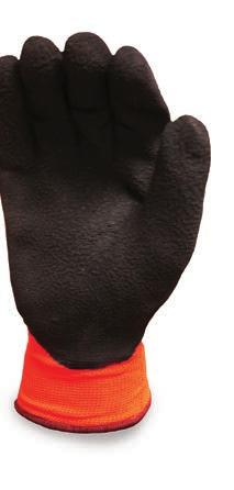 FALL / WINTER FLYER Coated Gloves Therma-Cor Premium Gloves Cotton/Polyester/Acrylic, Latex Coated Cordova Therma-Cor Premium Gloves feature a 10-gauge loop-in brushed