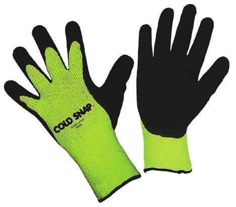 Use for applications such as construction, highway work, garbage collection and maintenance that require high-visibility hand protection.