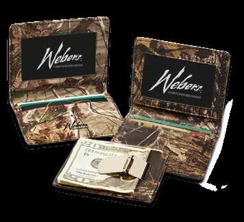 divider CAMO LEATHER MAGNETIC MONEY CLIP