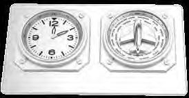 World Time Clock with Aeroplane
