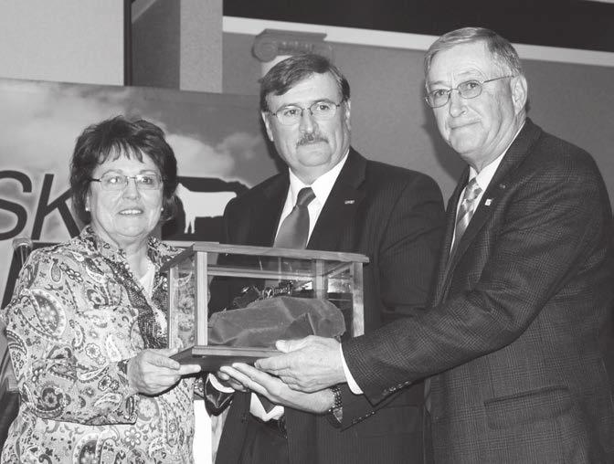 Rishel Inducted into Nebraska Cattlemen Hall of Fame Core Values: We have always made fertility and reproduction our number one performance trait.