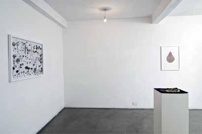 The exhibition is divided into: studio room,