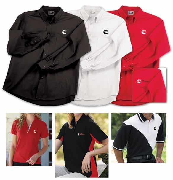 Merchandise Standards / Wearable Examples / Shirts The preferred design for shirts features a master brand logo and one of our primary brand colors.