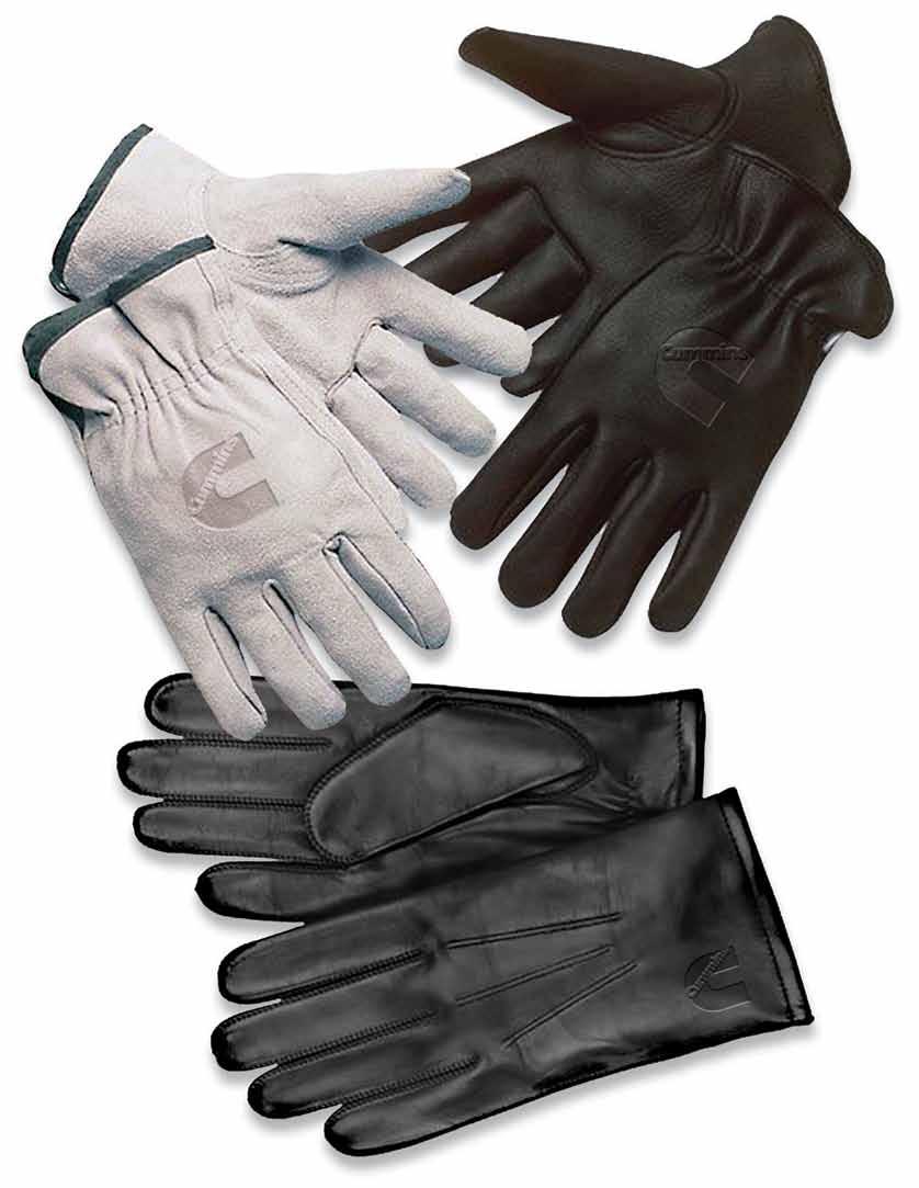 Merchandise Standards / Wearable Examples / Gloves Logo gloves can be created in a variety of work and dress styles.