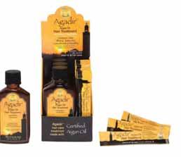 fragrance 66.5ml 6118 66.5ml 6 bottle prepack 6119 AGADIR ARGAN OIL Hair Treatment, instantly penetrates, moisturizes and shines. Reduces drying time, alcohol-free 29.