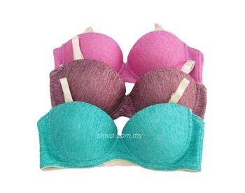 This GO GREEN Wireless Full Cup Bra by offers a full coverage, great support, shape and fit for women with full busts.
