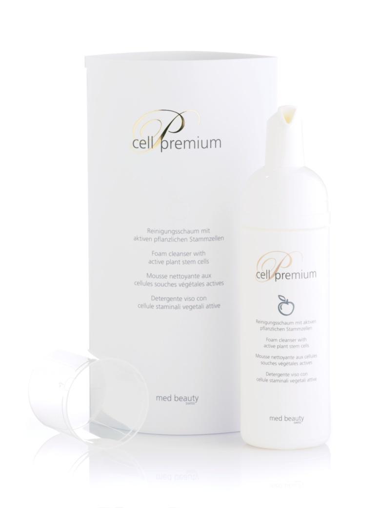 cell premium cleanser / cleansing foam Ingredients / ph value PhytoCellTec Malus domestica Advanced Anti-Aging Complex Dr.Gerny Extra mild, non-ionic surfactant ph value 4.