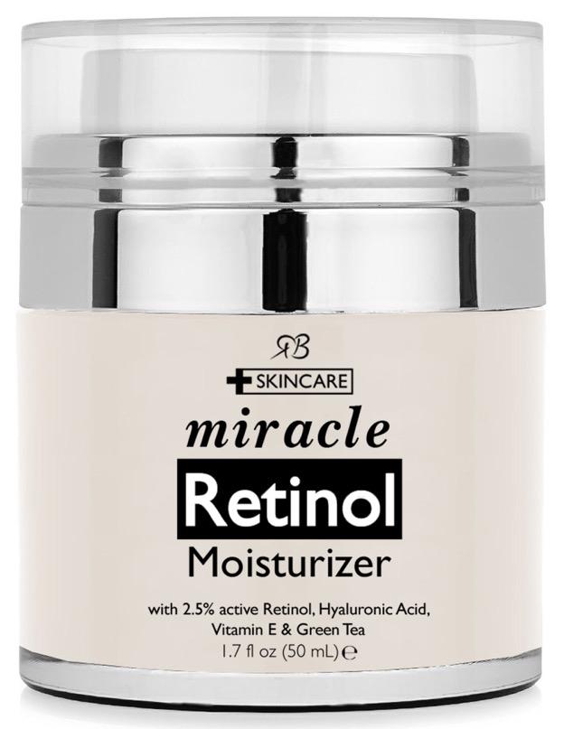 SKIN CARE Miracle Retinol Moisturizer Cream This anti-aging moisturizer reduces the appearance of wrinkles, evens and brightens skin tone, and treats hyper-pigmentation.