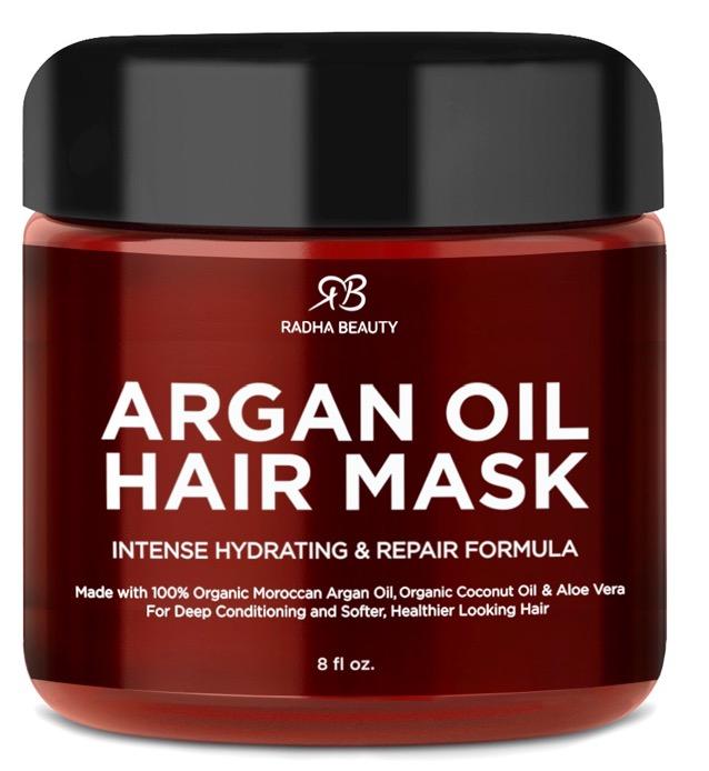 HAIR CARE Argan Oil Hair Mask Our Radha Beauty Argan Oil Hair Mask repairs and prevents further
