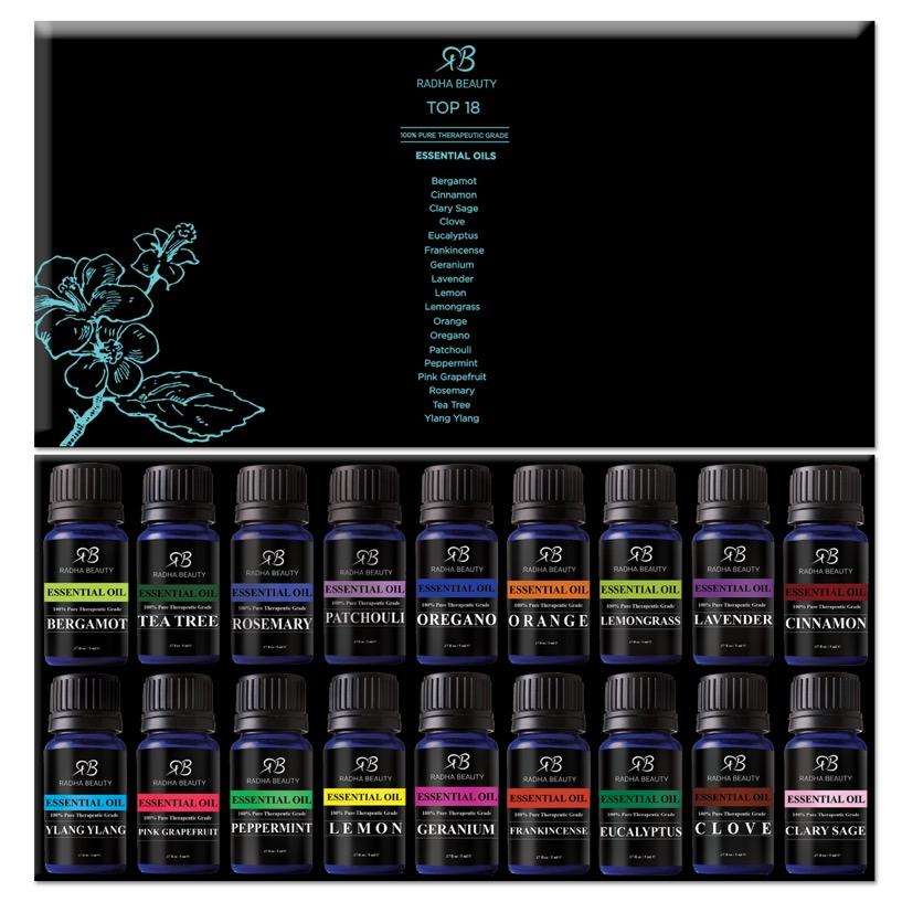 AROMATHERAPY OILS Aromatherapy 18 Essential Oils Set One of the many things we love about essential oils is their versatility.