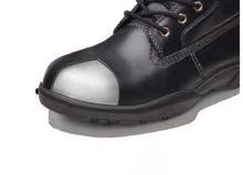 lightweight steel toe work boot with