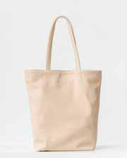 leather, made in USA Flat Tote $110 WHLS 17.