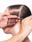 hair. The objective is to create a nape that enhances the natural growth