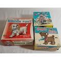 187. 3 Vintage boxed toys to include Hopple the Bear 40-50 195.