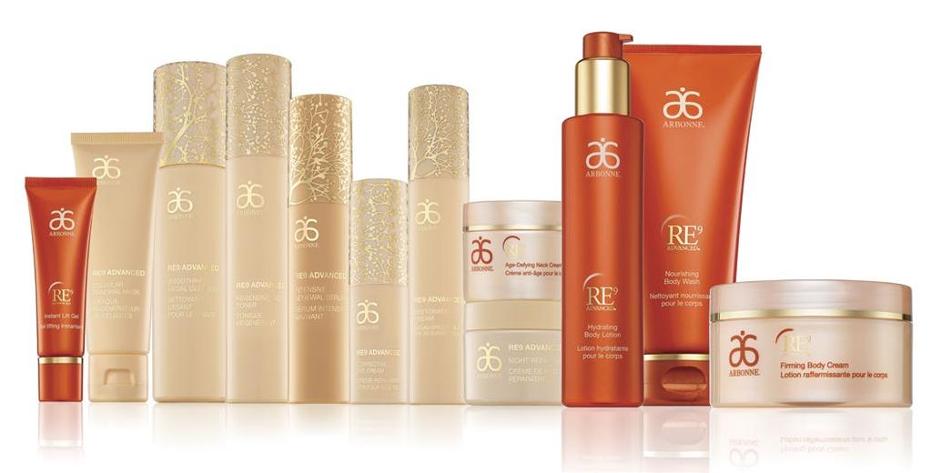 RE9 Advanced Clinical Results Corrective Eye Cream and Intensive Renewal Serum % of participants showing an improved appearance* After 3