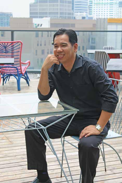 MEET THE STAFF Get to Know: Orlando Tuazon He keeps the facilities at Manila House in tip-top shape, drawing on his extensive experience in the industry What role do you play in Manila House?