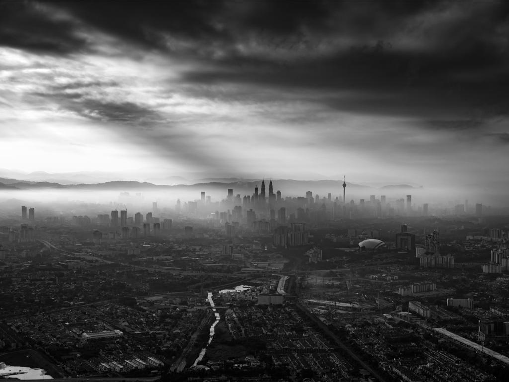 ITEM 5/14 KUALA LUMPUR SKYLINE AT DAWN SC Shekar Size of print: 24 inches x 36 inches This is a first in a series of 5 limited edition prints by internationally acclaimed photographer SC Shekar.