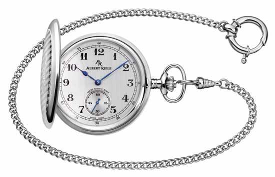 62 ALBERT RIELE Men s pocket watch ETA Unitas 6498 manually-wound movement 17 jewels 46-hour power reserve 135-PIECE LIMITED EDITION Small