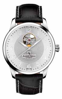 98 ALBERT RIELE Men s watch Sellita SW200 automatic movement 26 jewels 38-hour power reserve Second hand Case: 42 mm, stainless steel 316L Hands with