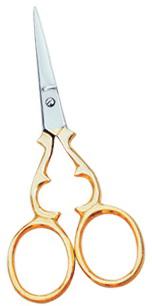 /4" BSC - 400 Fancy cuticle scissor printed (Str & Cvd) BSC - 399 Fancy cuticle