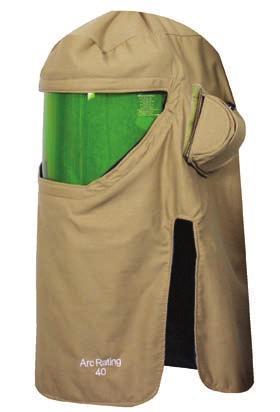 DuPont Protera Quick disconnect & adjustable shoulder straps Side slant pockets Expandable leg opening for fit over boots Hook & loop at side for easy access and entry LI Khaki ARC