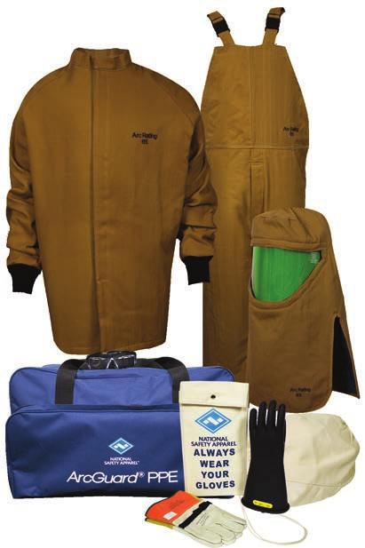 ARCGUARD 65 CAL KITS ARCGUARD 65 CAL KITS KIT INCLUDES: Short Coat & Bib Overall made from
