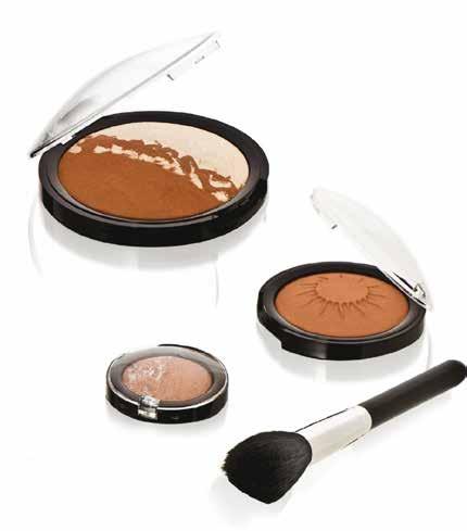 - Available only without mirror. - Suitable for baked and pressed powders.