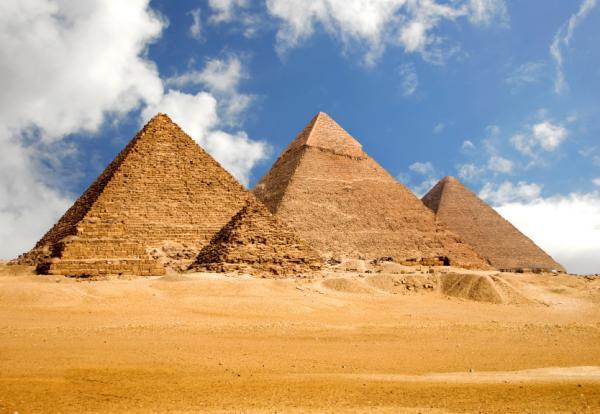 Figure 9. Egyptian pyramids.