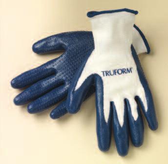 These special gloves are higher quality and more comfortable than standard rubber donning gloves.