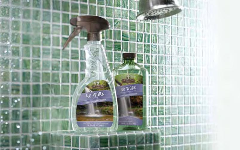 No Work Daily Shower Cleaner Replaces: Tilex Fresh Shower and Arm & Hammer Clean Shower * Every time you use your shower, soap scum and hard water stains stick around.