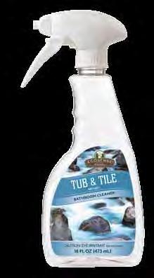 Tub & Tile Bathroom Cleaner Replaces: Scrubbing Bubbles, Tilex, and Lime-A-Way * Melaleuca scientists harnessed the power of nature and put it into the best bathroom cleaner on the market Tub & Tile.