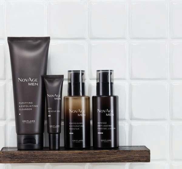 STEP 1: CLEANSING NovAge Men Purifying & Exfoliating Cleanser 125 ml.