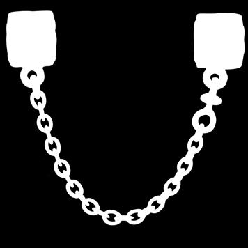 SAFETY CHAINS PANDORA safety chains can be worn on