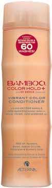 BAMBOO BAMBOO Color Hold+ with UV shield technology cultivate strong, vibrant, color-protected hair Pure Organic Bamboo Extract from our planet s most resilient botanical resource immediately