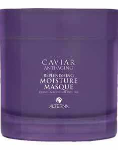 CAVIAR Moisture Hair Masque Caviar Anti-Aging Replenishing Moisture Masque is an intense moisturizing treatment that infuses hair with the moisture that it lacks & aids every strand in retaining this