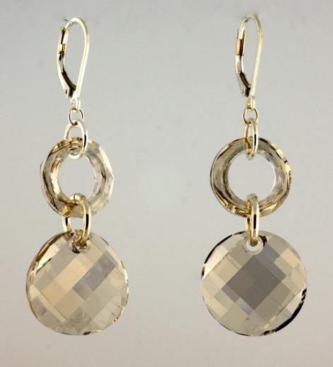 Colours: Grey (shown), clear, pinks and topaz. S966E - $70.00 Approx 1.