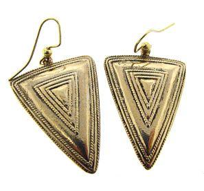 REVIVAL Three Point Earrings RE01 - G, RE01 - S 1.