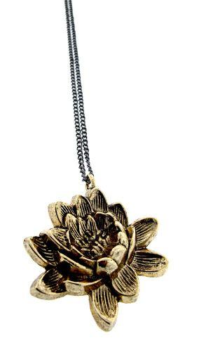 Lotus Blossom Necklace RB03 - G,