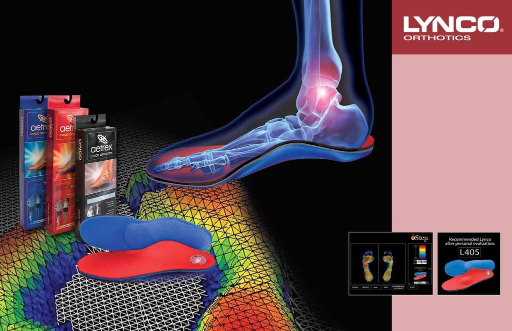 Comfort, SUPPort, Balance and Alignment Recommended by doctors and pedorthists worldwide, Lynco is recognized as the #1 orthotic system on the market today.