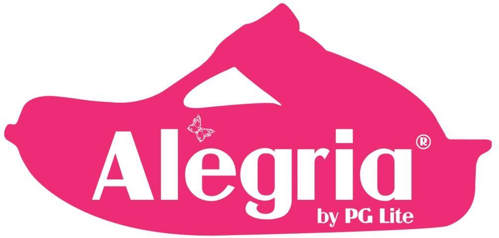 www.alegriashoes.com For Dealer Support, please visit dealer.alegriashoes.com All trademarks used herein are the property of Pepper Gate Footwear Inc.