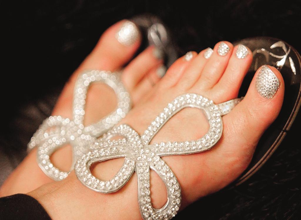 CRYSTAL PEDICURE - as shown opposite 60.