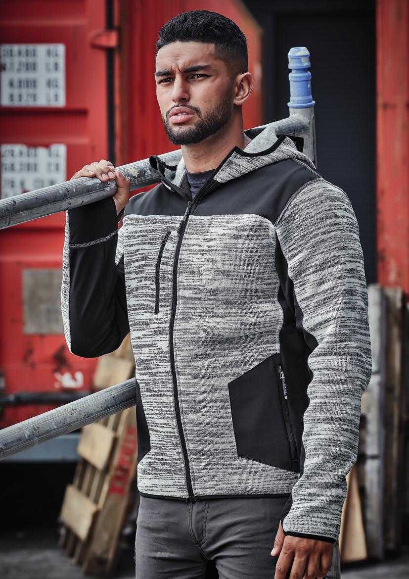 HOODIE 100% Knitted Polyester - 340 gsm Contrast 100% Polyester Soft