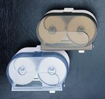 19 Single OR Double Roll Toilet Tissue Dispenser Chrome Packed: SINGLE - 20 Per Case DOUBLE - 10