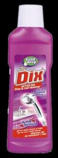 DIX PLUMBER GEL Gel for declogging outlet pipes in sinks and bathtubs.