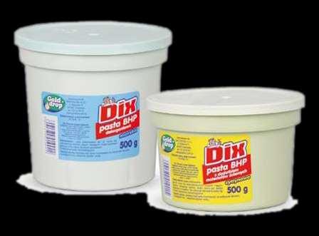 DIX HEAVY DUTY HAND CLEANING PASTE Intended for washing filthy hands.