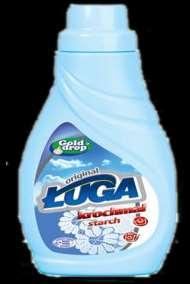 ŁUGA ŁUGA STARCH Modern and reliable, this synthetic starch in liquid can be used